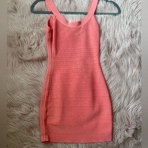 Coral guess by marciano dress